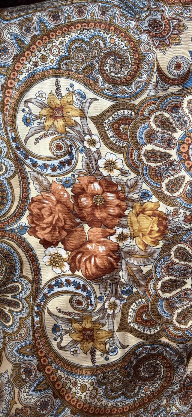 Ogromna Kaszmir  i jedwab - SANAM KASHGAR  - niespotykana oryginalna chusta z frędzlami