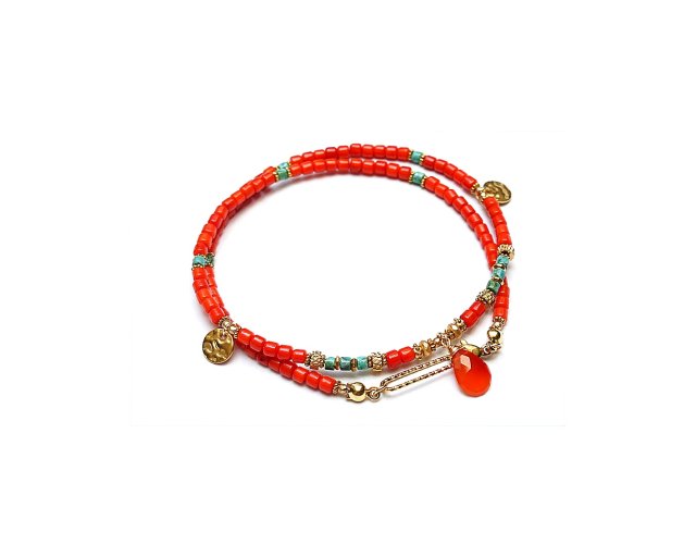 Koral orange vol 5 /choker/ 25.03.26 - Szlachetna kolekcja