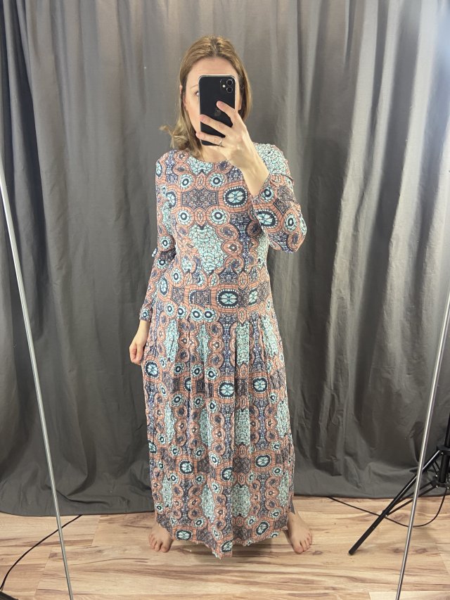 long ethno dress
