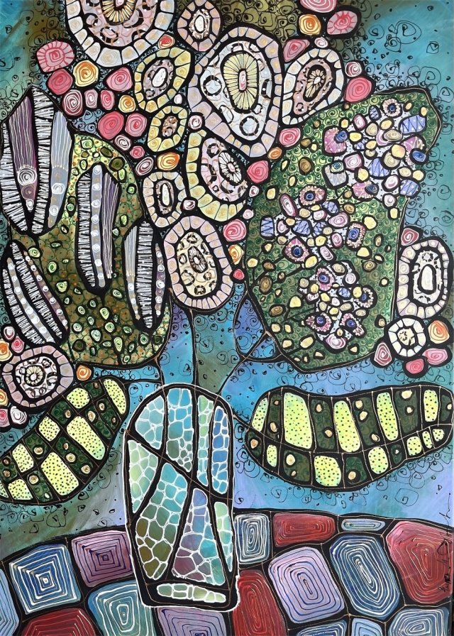 "Kwiatowy zgiełk"- oryginał