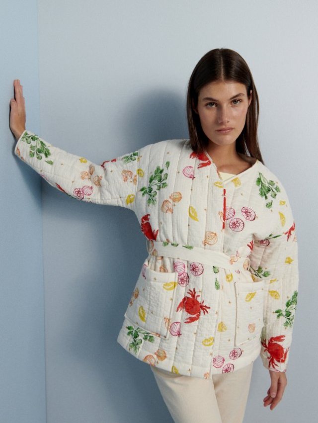 RESERVED PREMIUM - PIKOWANA KURTKA - S