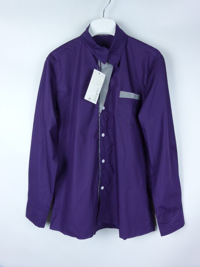 Ge Shan Pin Yue elegancka koszula fiolet - M/L z metką