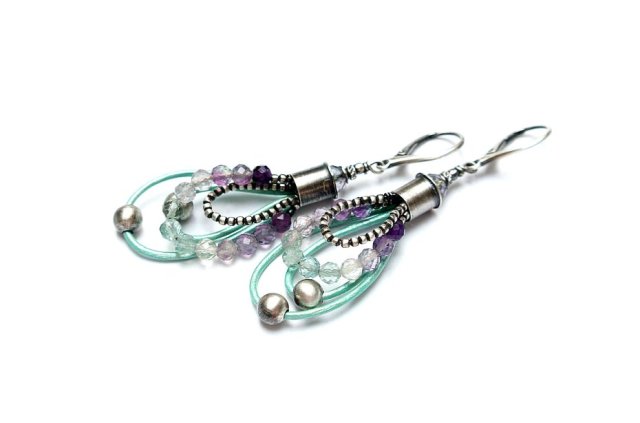 Pętelki -bubble - kolczyki