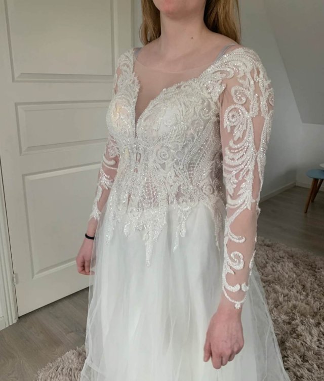 Sukienka ślubna 40 L brudekjole