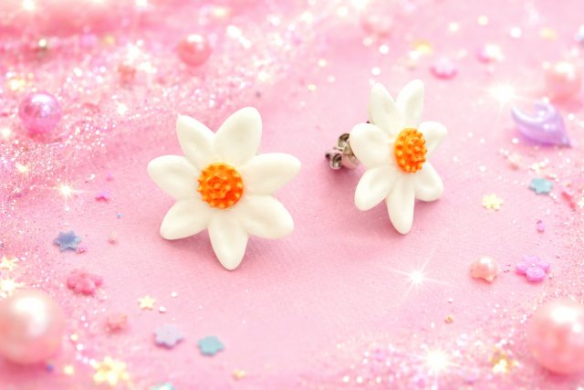 Kolczyki kwiatuszki – idealny prezent dla dziewczynki