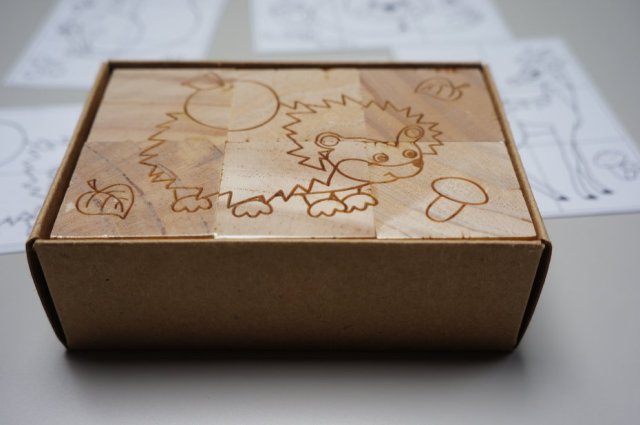 Drewniana układanka   *8