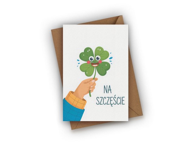 KARTKA OKOLICZNOŚCIOWA- NA SZCZĘŚCIE
