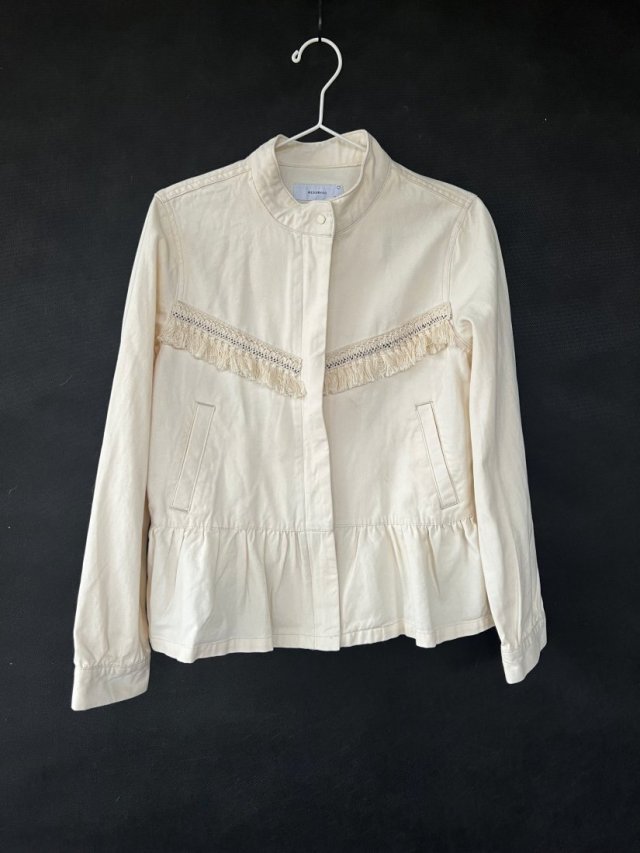 RESERVED - KURTKA Z BASKINKĄ - 36