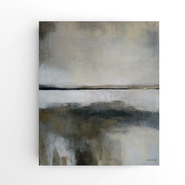 Pejzaż abstrakcyjny- obraz akrylowy 60/50 cm