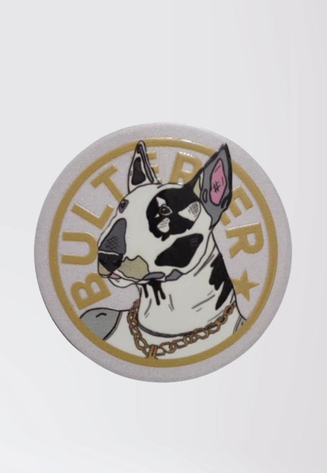 Magnes na lodówkę - PIES BULTERIER