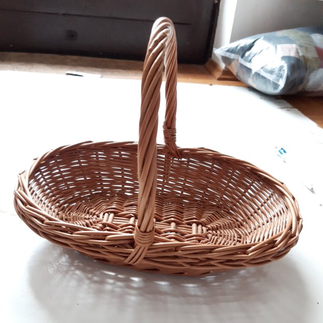 Koszyk Wiklinowy Wielkanoc