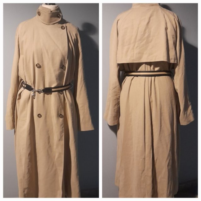 % H&M XXL oversizowy prochowiec trencz