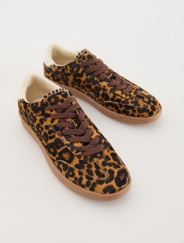 RESERVED - SKÓRZANE SNEAKERSY - 37