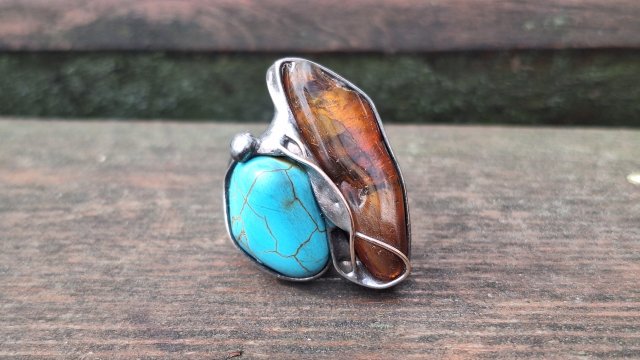 Big - pierścionek regulowany