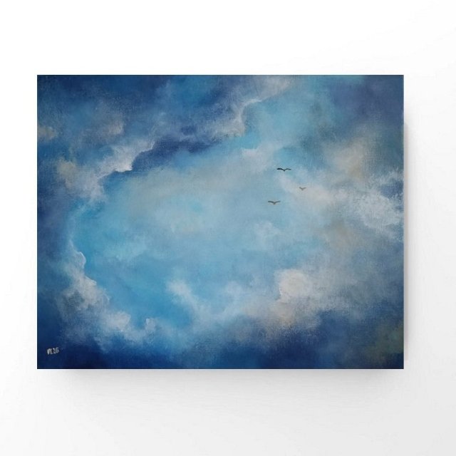 Niebo   -obraz akrylowy 40/50 cm