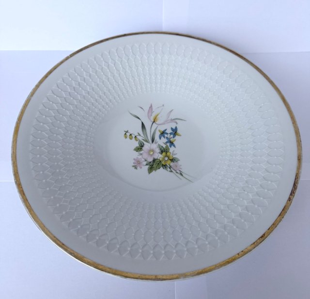Duża misa Winterling Marktleuthen Bavaria kwiatowa porcelana lata 60 - 70 XX wieku