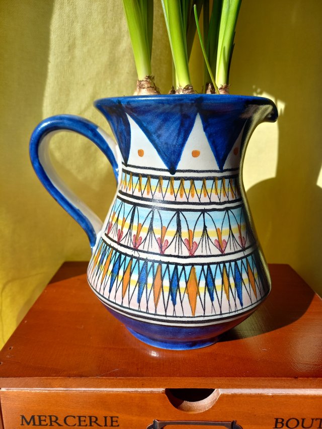 Dzbanek / wazon ręcznie malowany