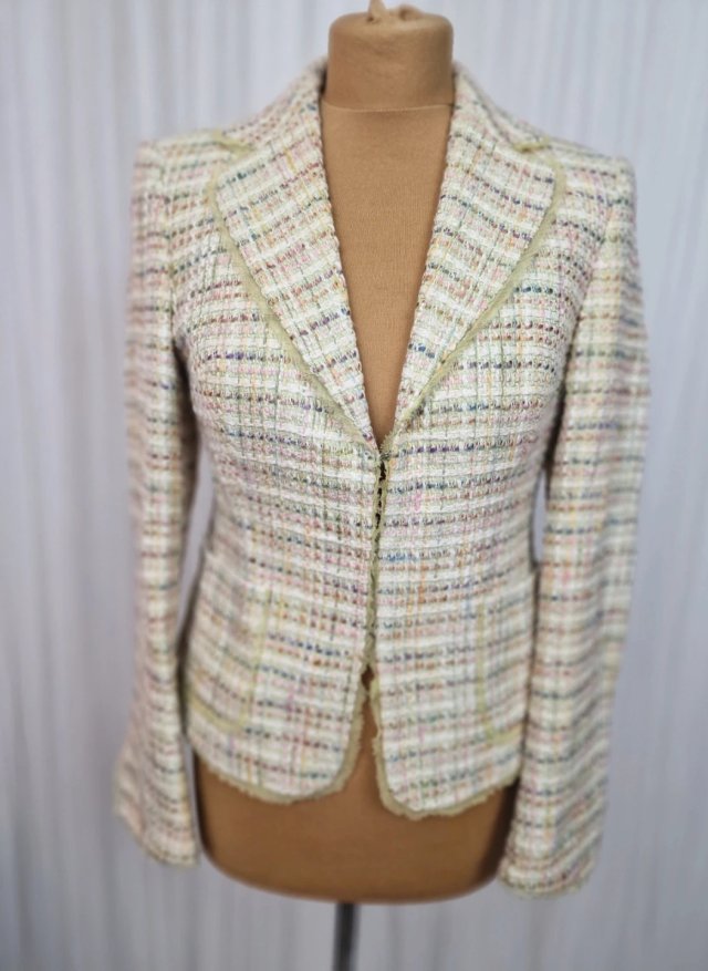 per una boski wiosenny damski żakiet 40 boucle