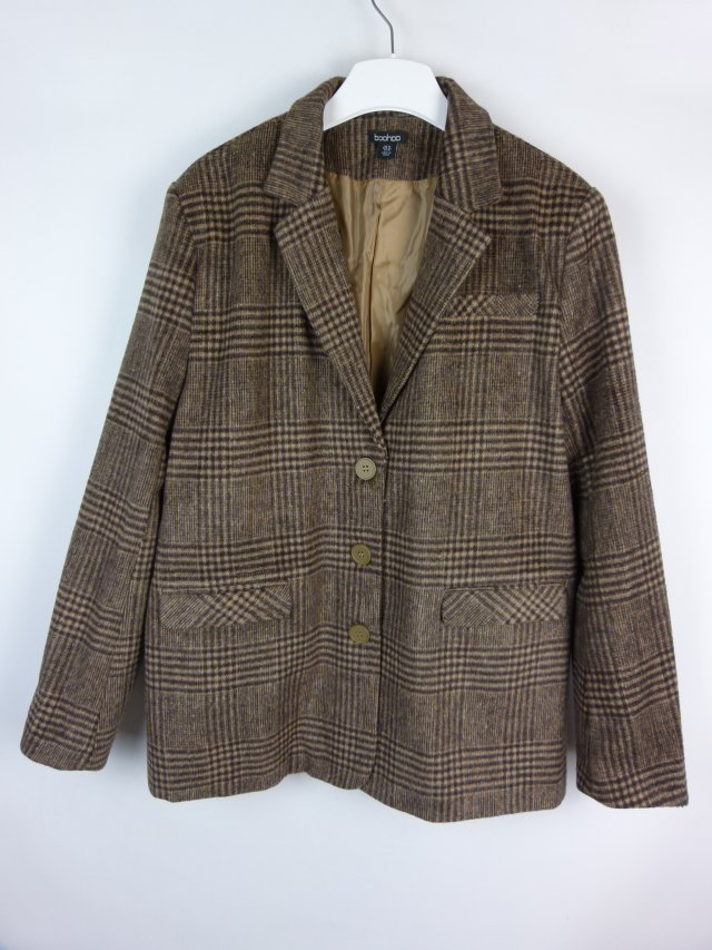 Boohoo żakiet krata 14 / 42
