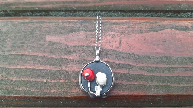 W chmurach - wisiorek