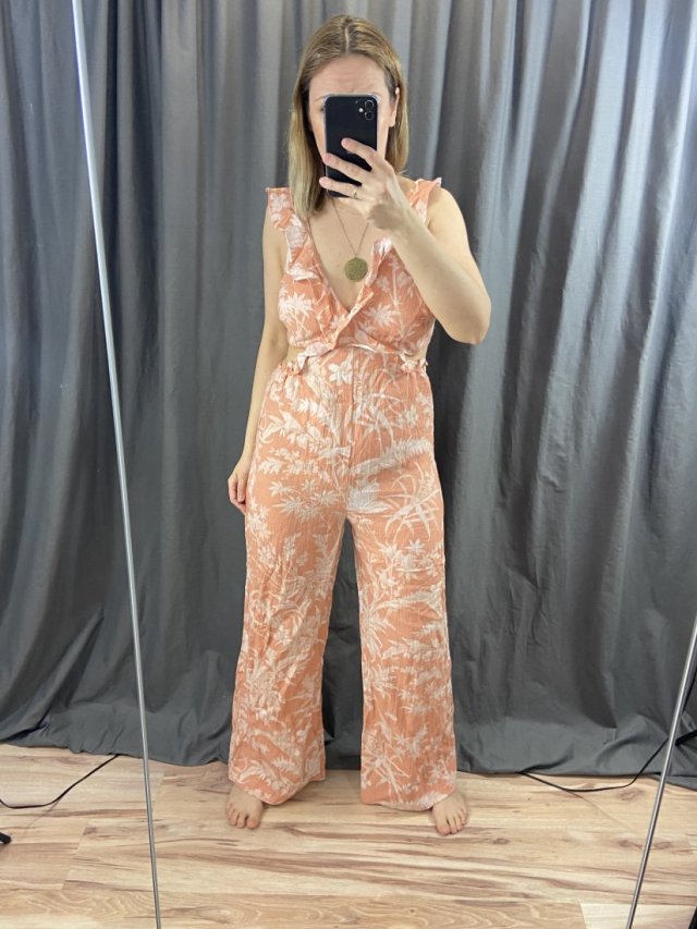 płócienny kombinezon