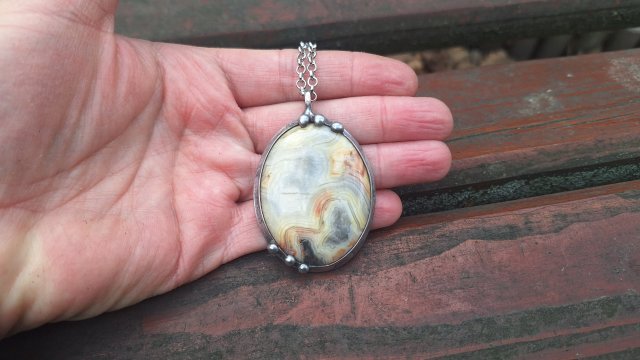 Szalony agat - wisiorek