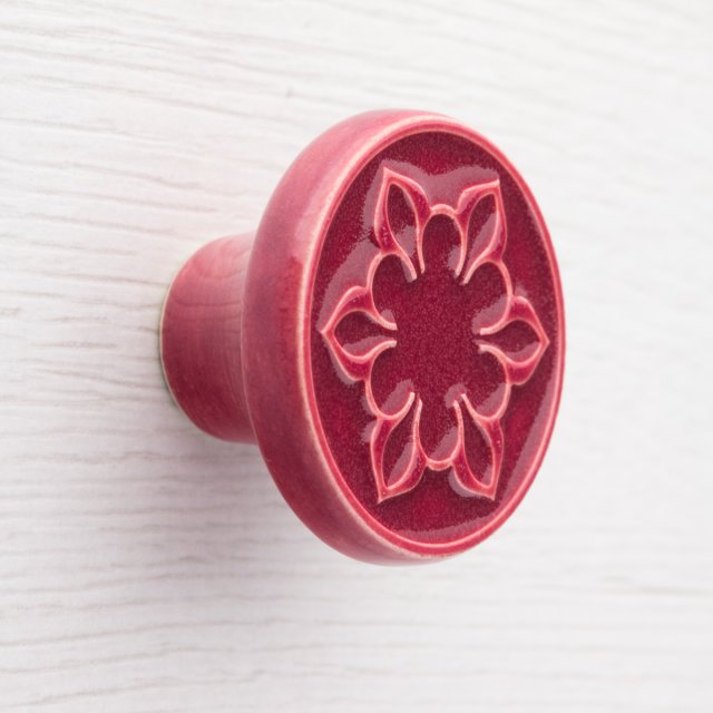 Gałka do mebli wiśniowa wz.2