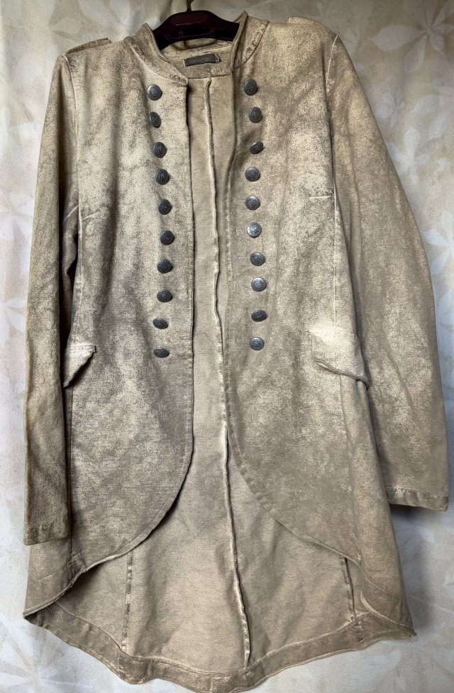 Military style PERLA NERA 95% cotton 5% elastan oryginalny żakiet Made in Italy