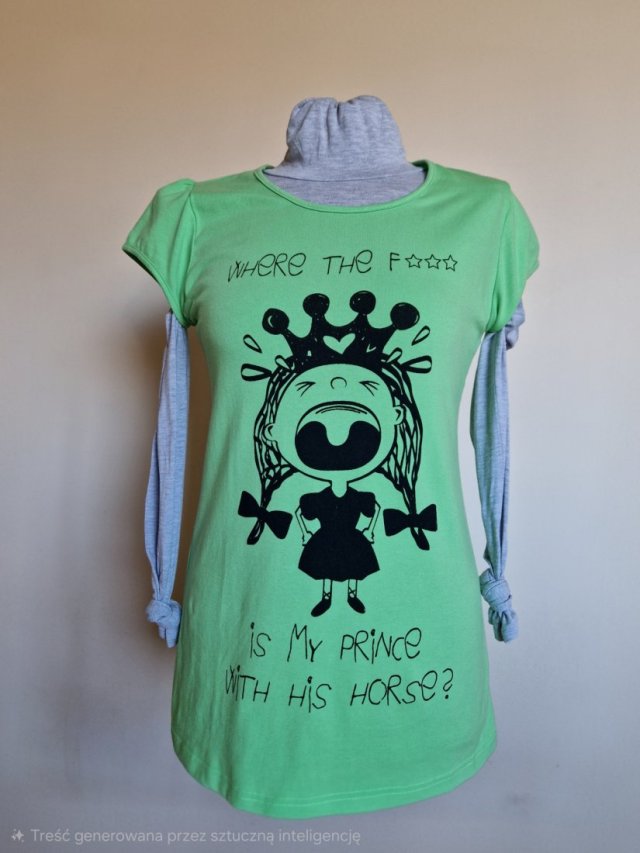 T- shirt z księżniczką