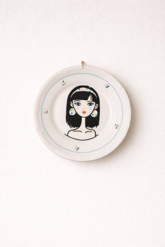 Talerz wiszący, talerzyk ozdobny na ścianę