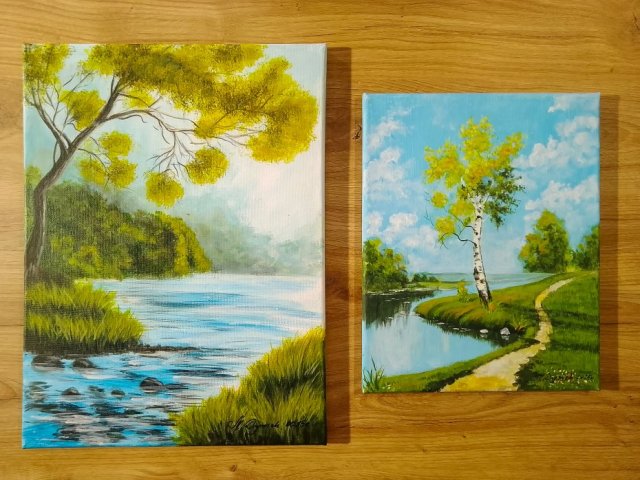 DYPTYK PEJZAŻOWY "SZEPTY NATURY" - OŻYW SWOJE WNĘTRZE