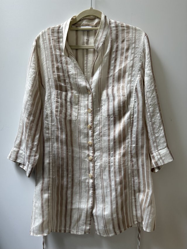 Gerry Weber len/ bawełna/poliamid oryginalna koszula pięknie uszyty