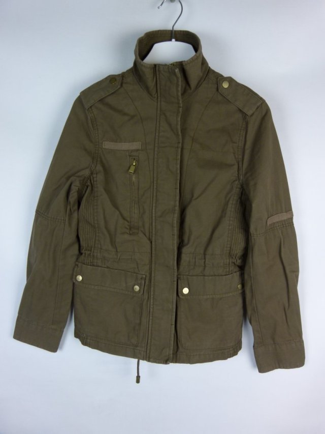 H&M cienka kurtka parka khaki / 34