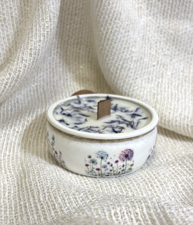 Świeczka sojowa- Kwiaty polne