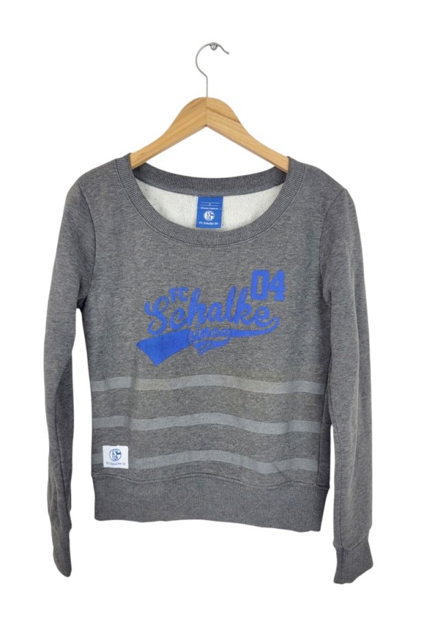 FC SCHALKE 04 bluza szara unisex S