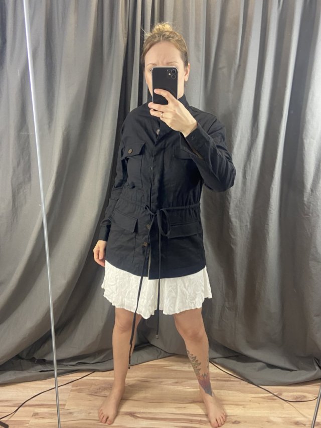 GARAGE jacket with lino