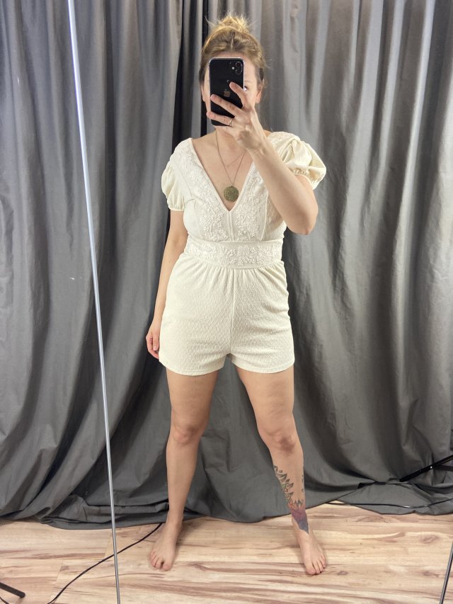 zara boho kombinezon