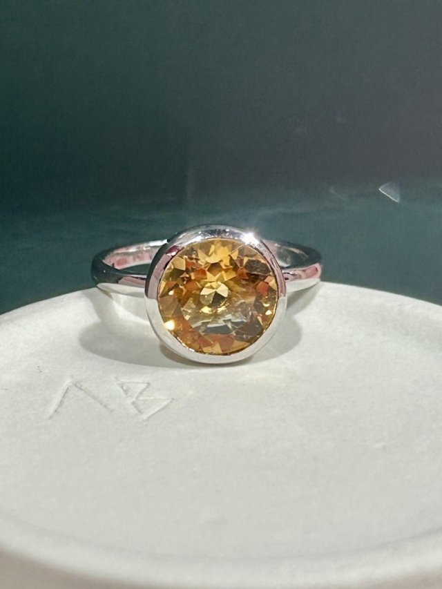 ❦❦ pierścionek z cytrynem ❦❦