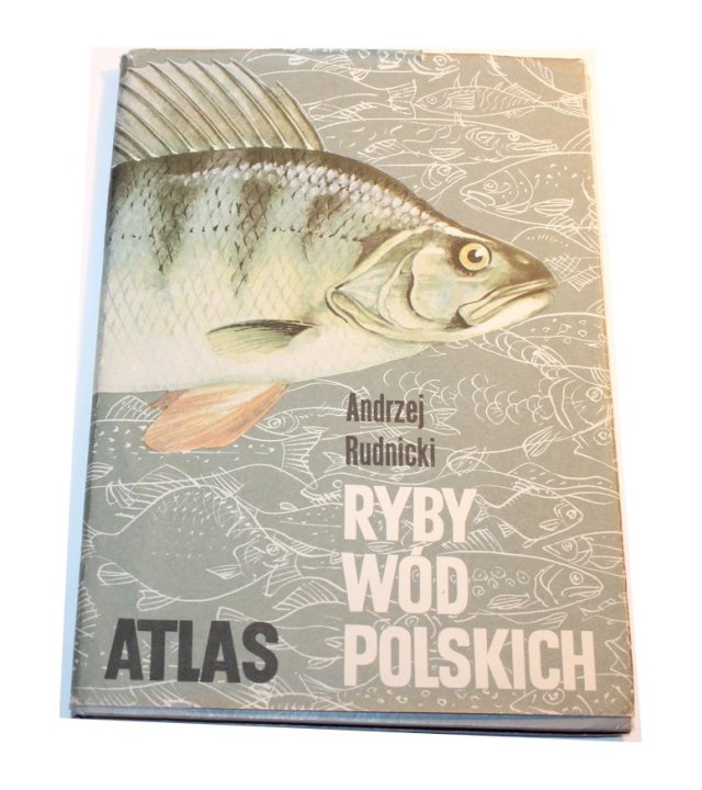RYBY WÓD POLSKICH A.Rudnicki atlas  1989 PRL