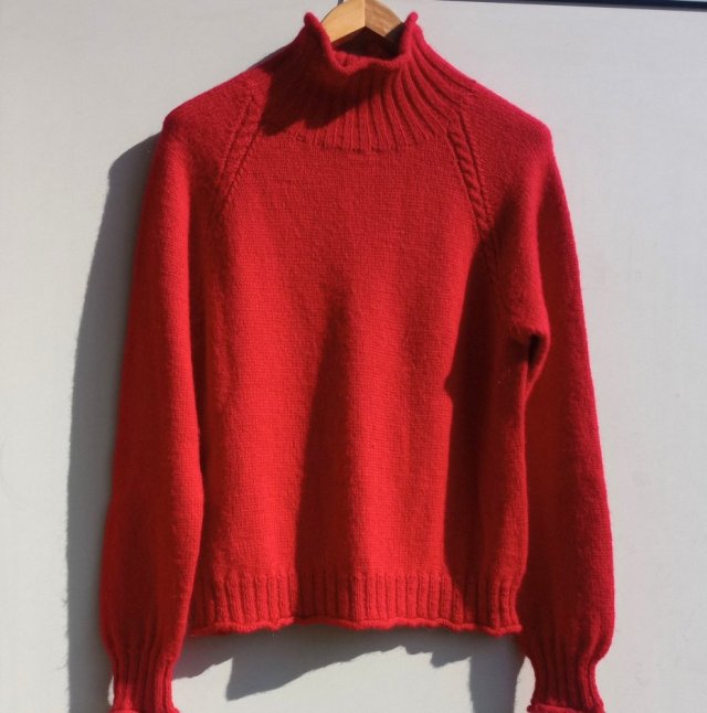 golf handmade wełna