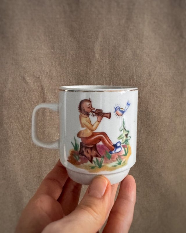 Kubek z krasnalem, PRL, II połowa XX w.