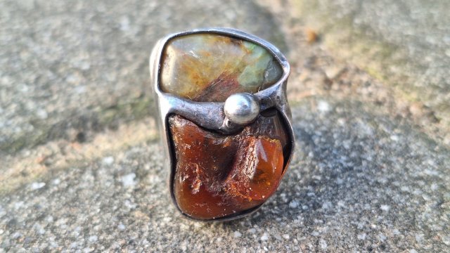 Big - pierścionek regulowany