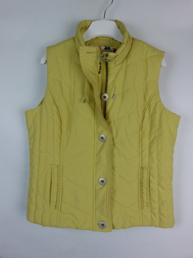 Per Una ocieplany bezrękawnik lemon / L