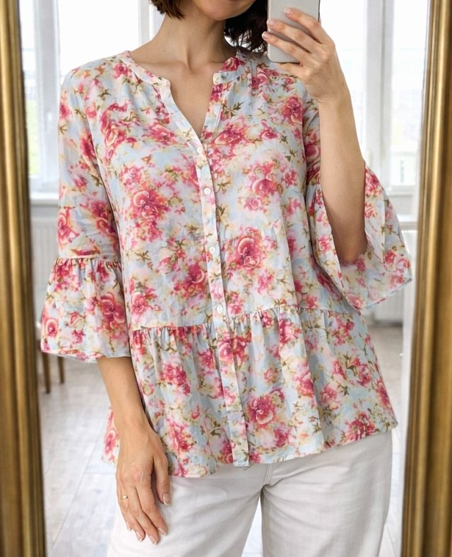 Bluzka w róże (Vw, Vk)