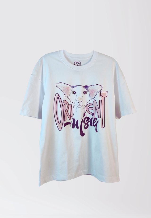 T-shirt - KOT ORIENTALNY  - unisex / small