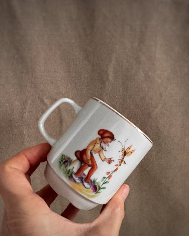 Kubek z krasnalem, PRL, II połowa XX w.