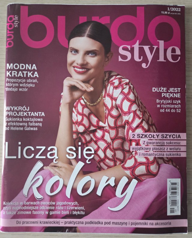Czasopismo Burda Style 1/2022