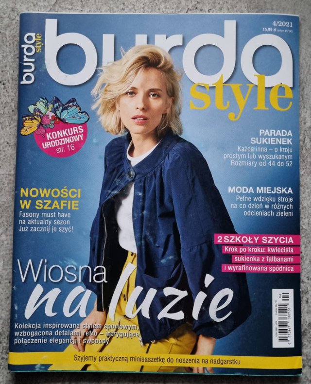 Czasopismo Burda Style 4/2021