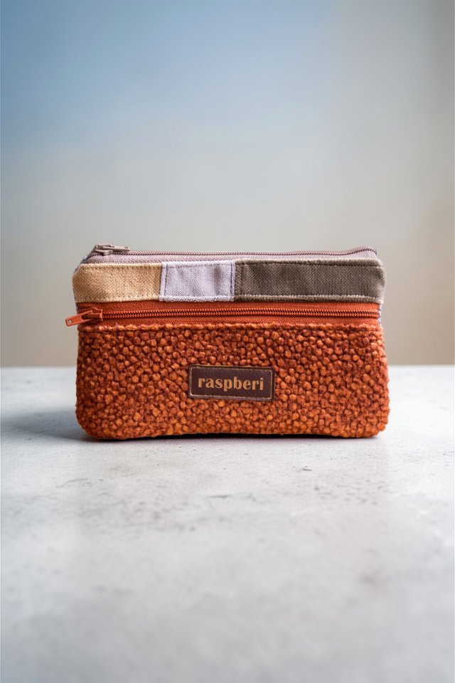 Rudy portfelik damski