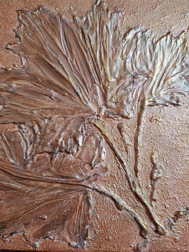 TEKSTUROWY TRYPTYK TERRA - LUKSUSOWE OBRAZY STRUKTURALNE 3D